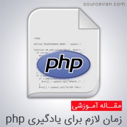 The time required to learn php