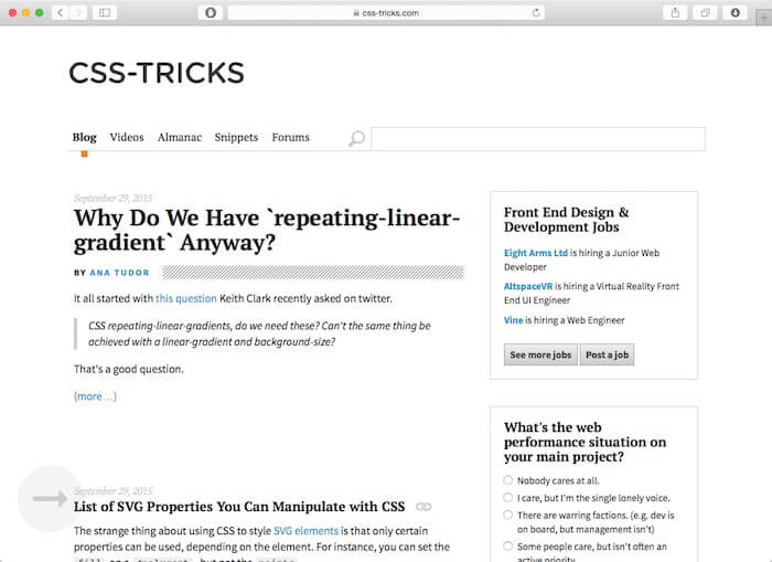 آموزش طراحی وب با سایت CSS-Tricks