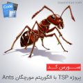 سورس پروژه TSP با الگوریتم مورچگان Ants